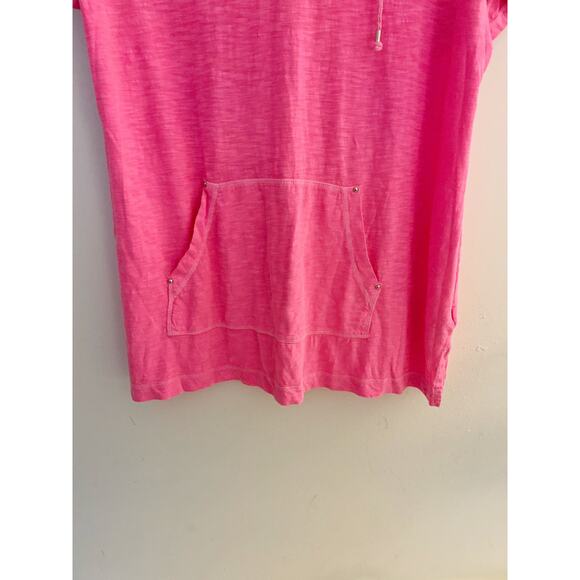 Catherines Riviera Hooded Tunic Performance Top Plus Size 0X 14/16 - Picture 3 of 7